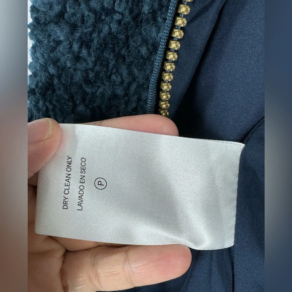 Pendleton Sherpa fuzzy and wool zip front jacket women’s small - Picture 5 of 9